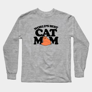 World's Best Cat Mom Long Sleeve T-Shirt